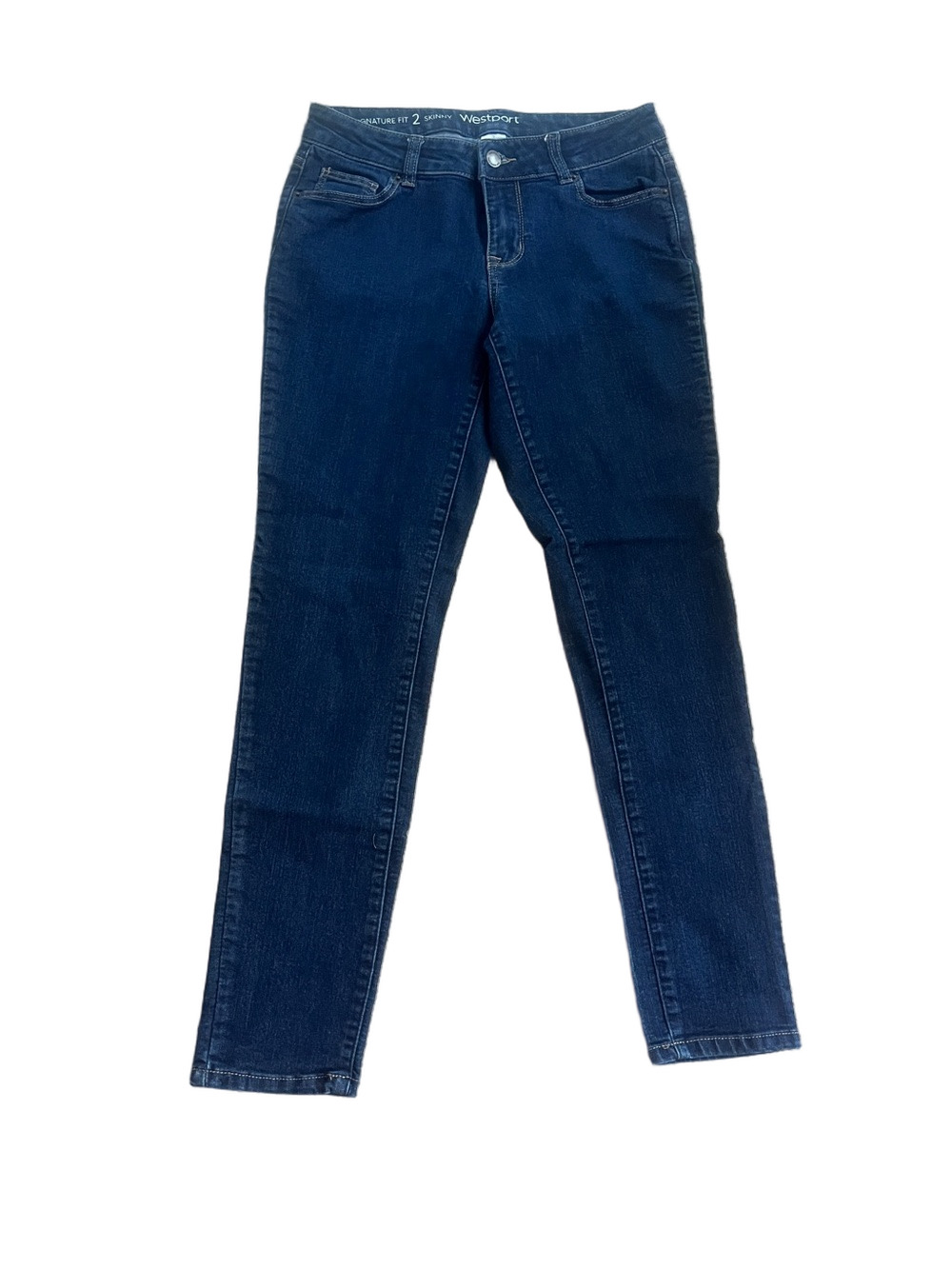 Westport Navy Skinny Stretch Jeans